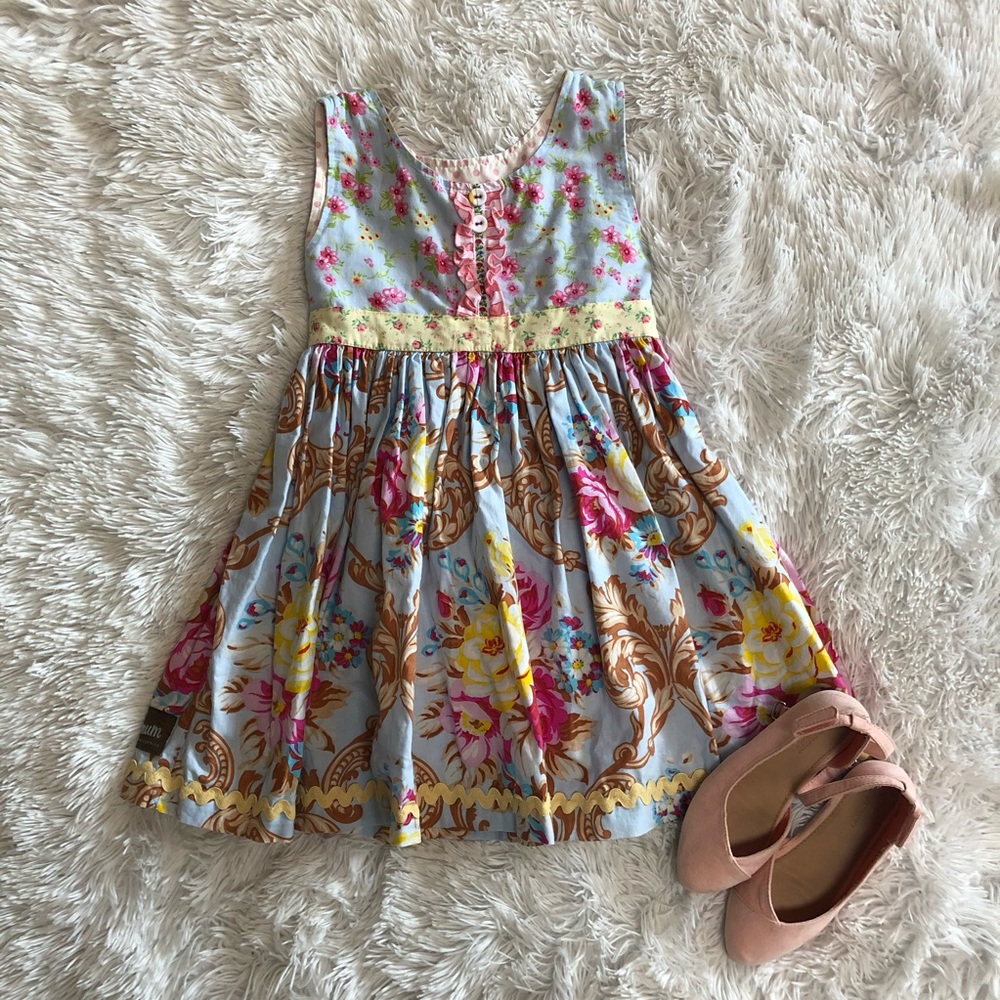 Matilda Jane Platinum Sleeveless Dress